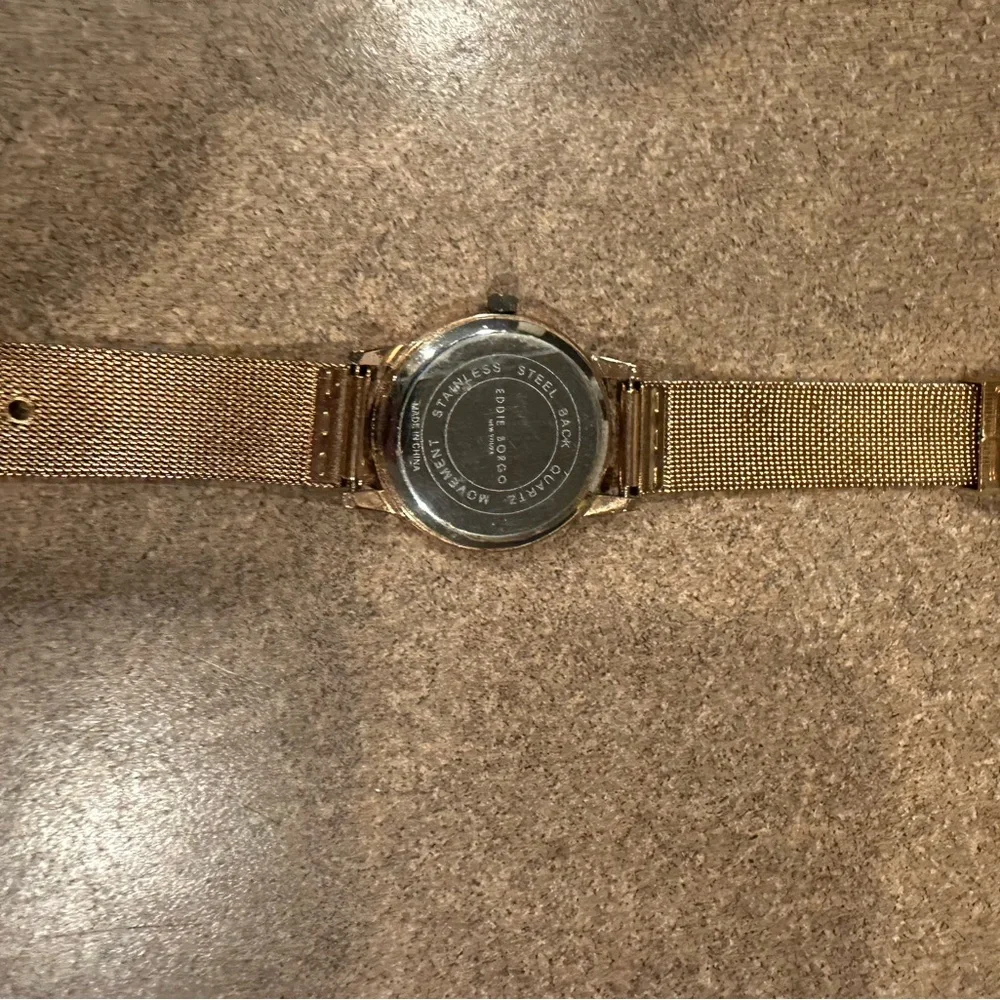 Rose Gold Mesh Watch Eddie borgo